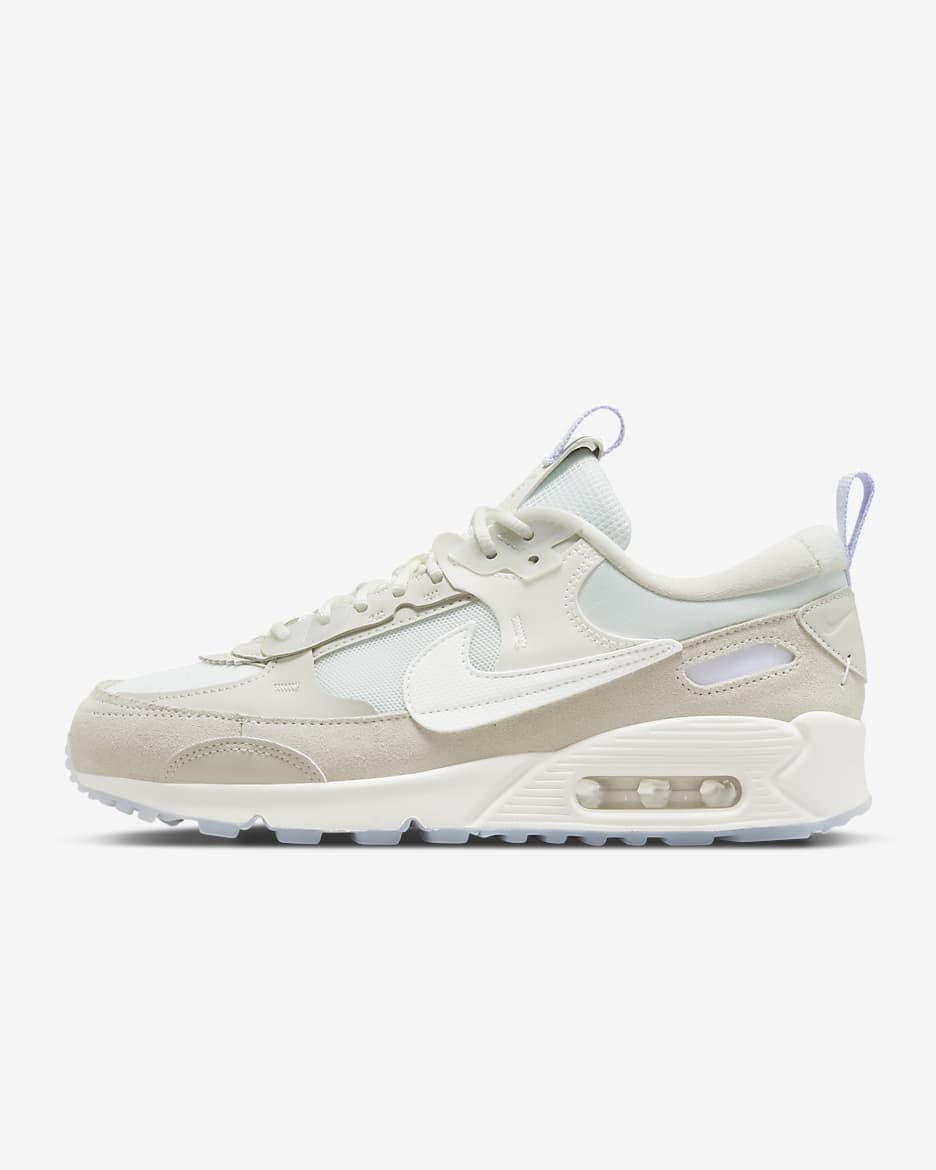 Nike Women s Air Max 90 Futura Shoes Size 6 White Pink